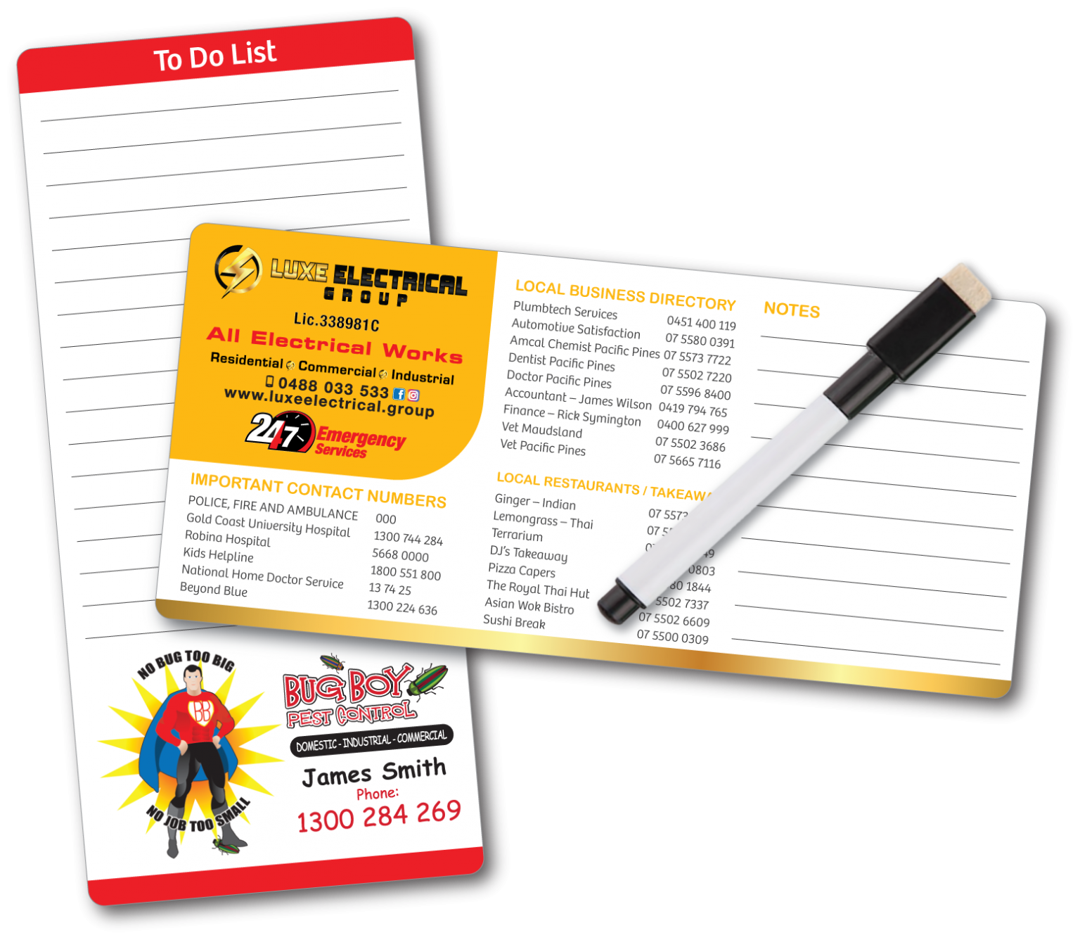 To do list magnet magnetic shopping list fridge magnets