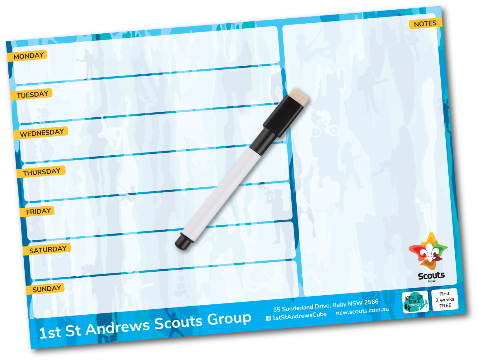 Best Sealer A4 With Marker Whiteboard Fridge