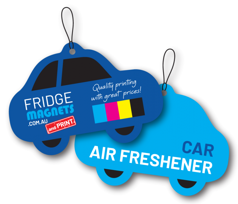 Buy Custom Shaped Printed Air Fresheners Australia