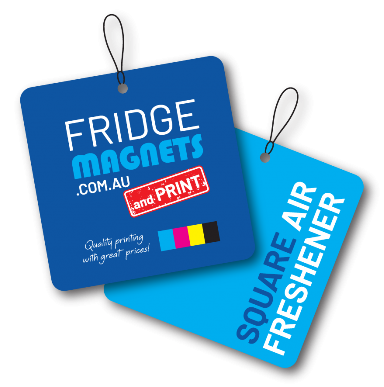 Buy Custom Shaped Printed Air Fresheners Australia