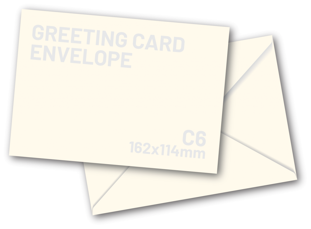 Cutomise C6 Greeting Card Envelope Cream Greeting Card Printing